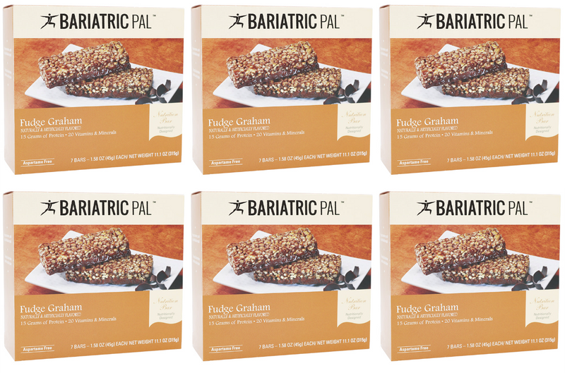 BariatricPal 15g Protein Bars - Crispy Fudge and Graham
