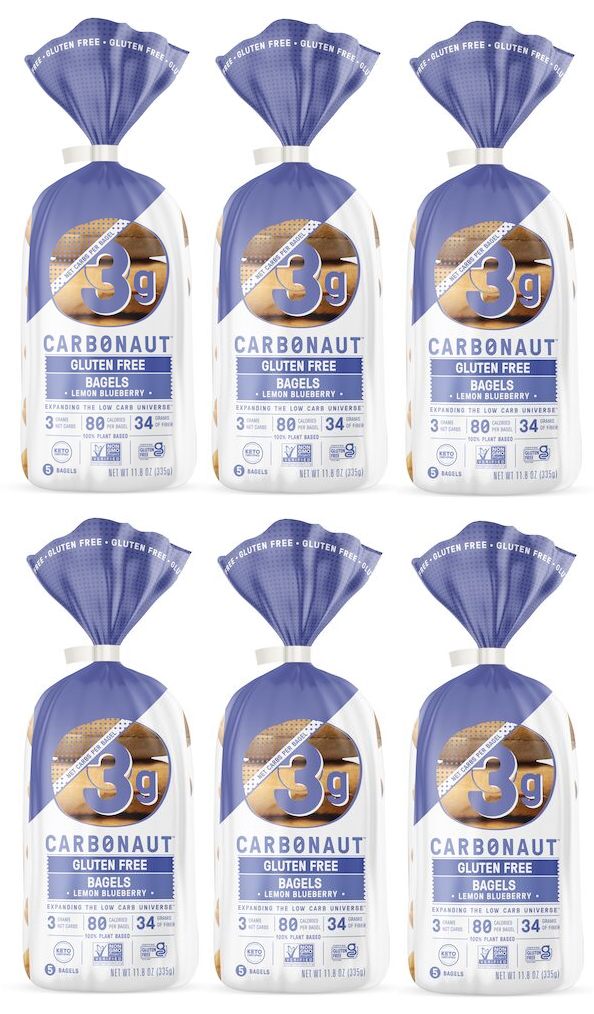 Carbonaut Low Carb Gluten Free Bagels